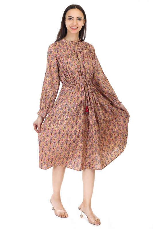 Kamini, calf length dress
