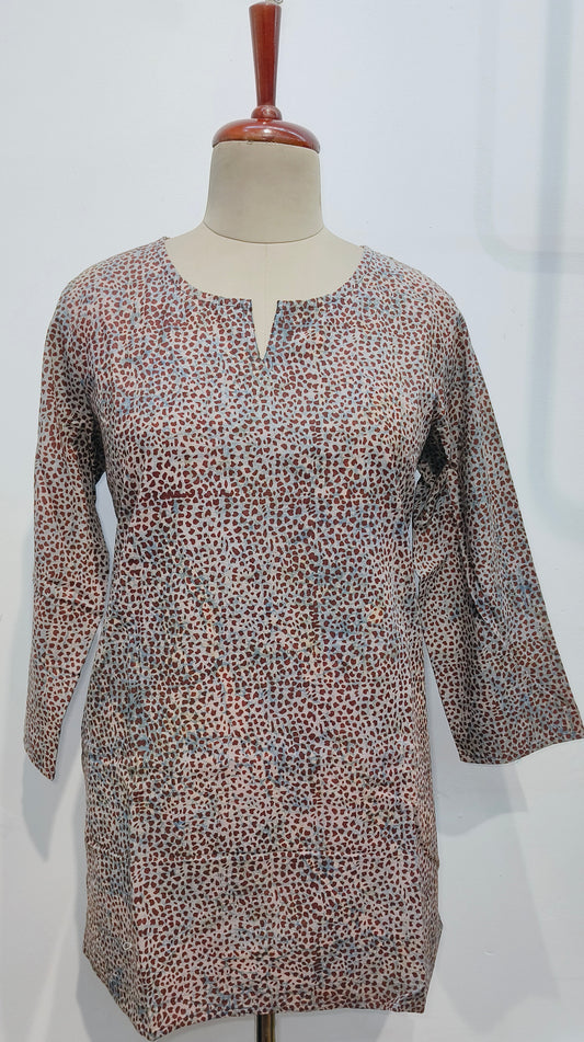 Polka Dot cotton kurta
