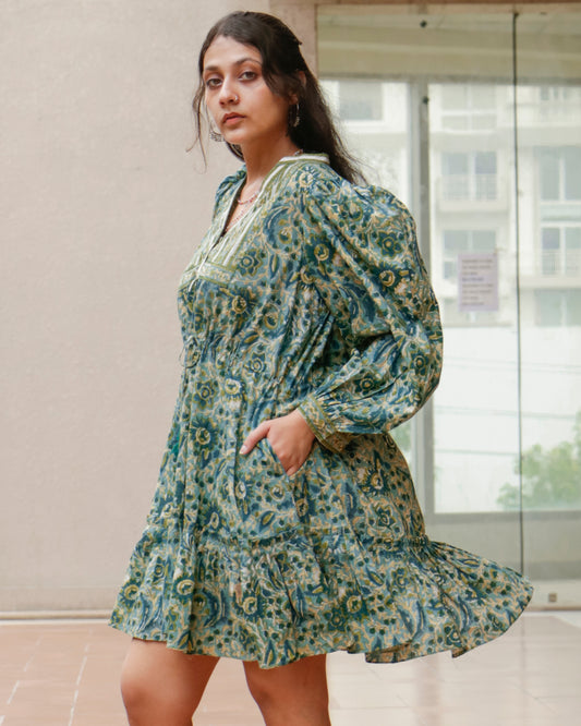 Sofia, floral printed dress