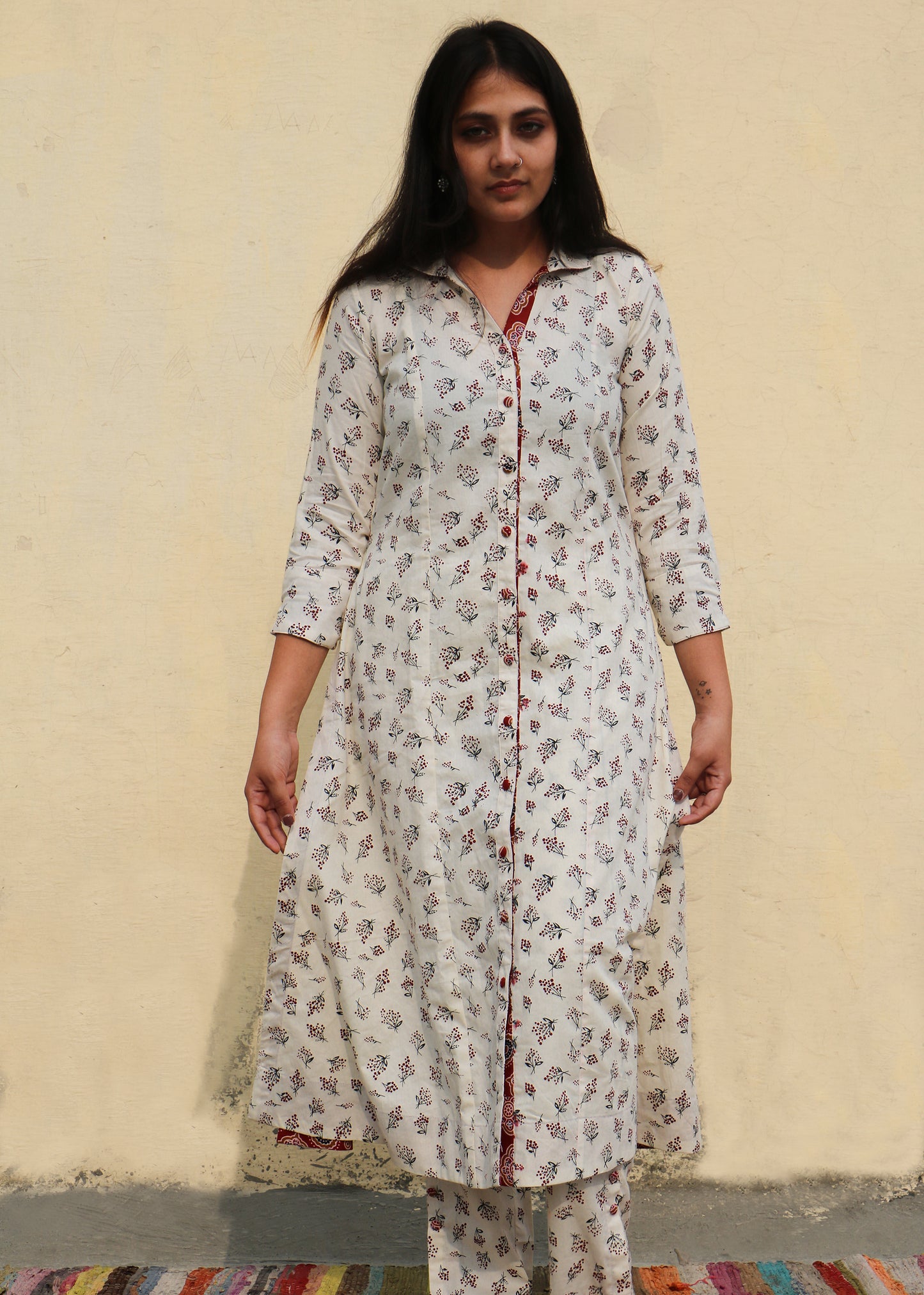 Sami, Front Open Cotton Co-Ord Set