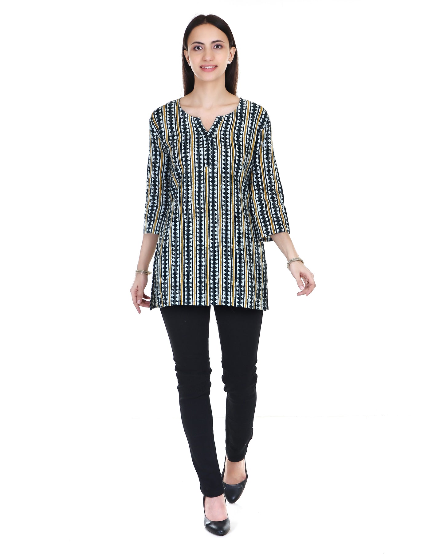 sanganeri cotton short kurta