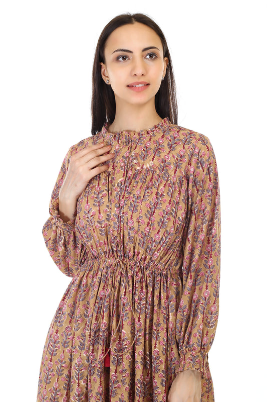 Kamini, calf length dress