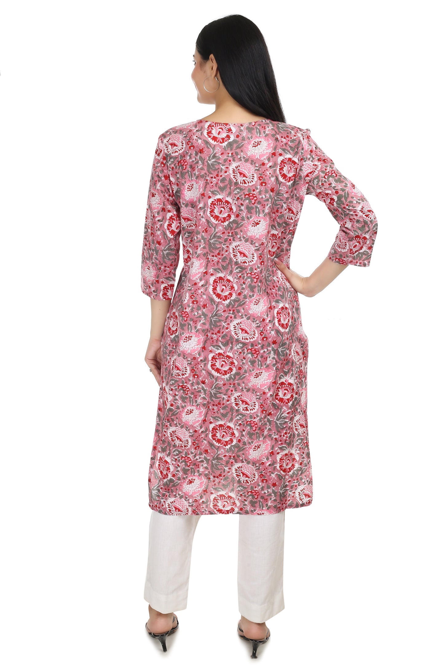 Anya, handblocked cotton kurti