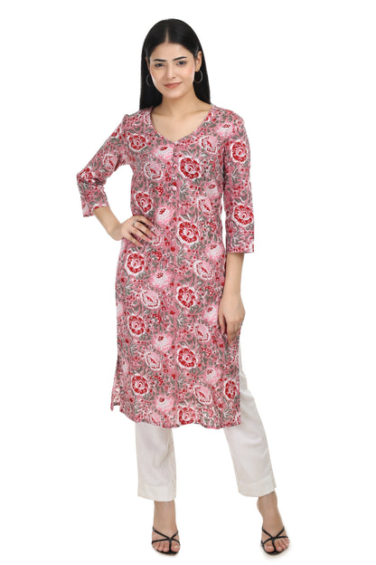 Anya, handblocked cotton kurti