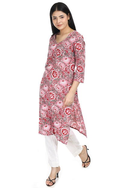 Anya, handblocked cotton kurti