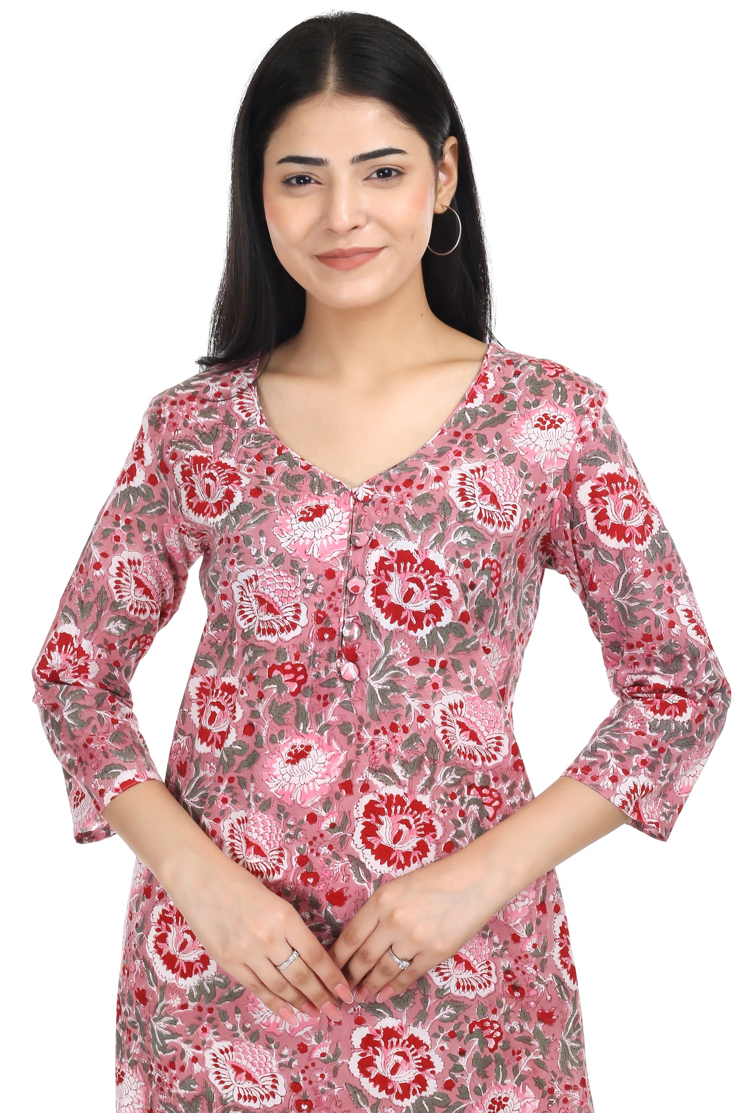 Anya, handblocked cotton kurti