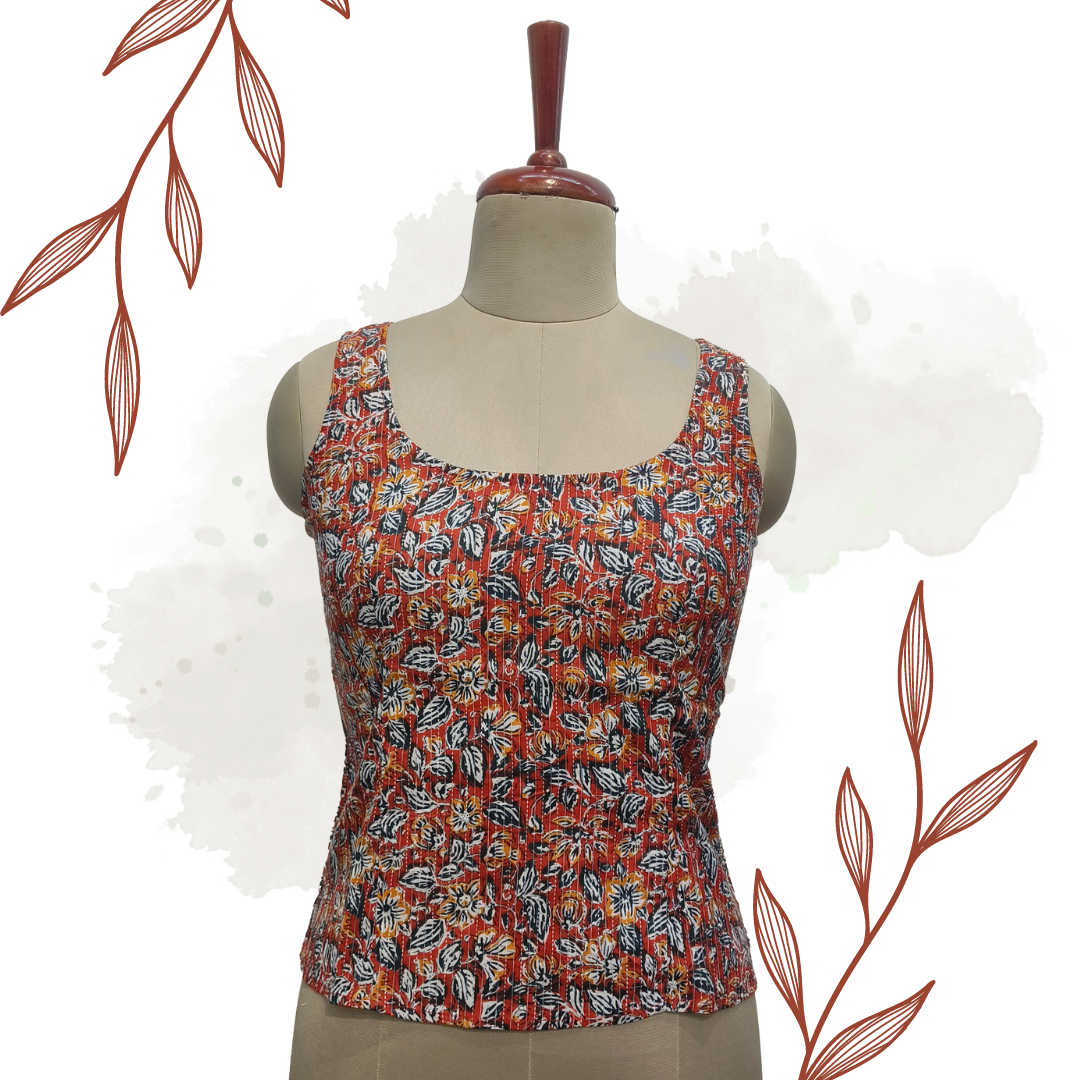 Kantha of Crop top