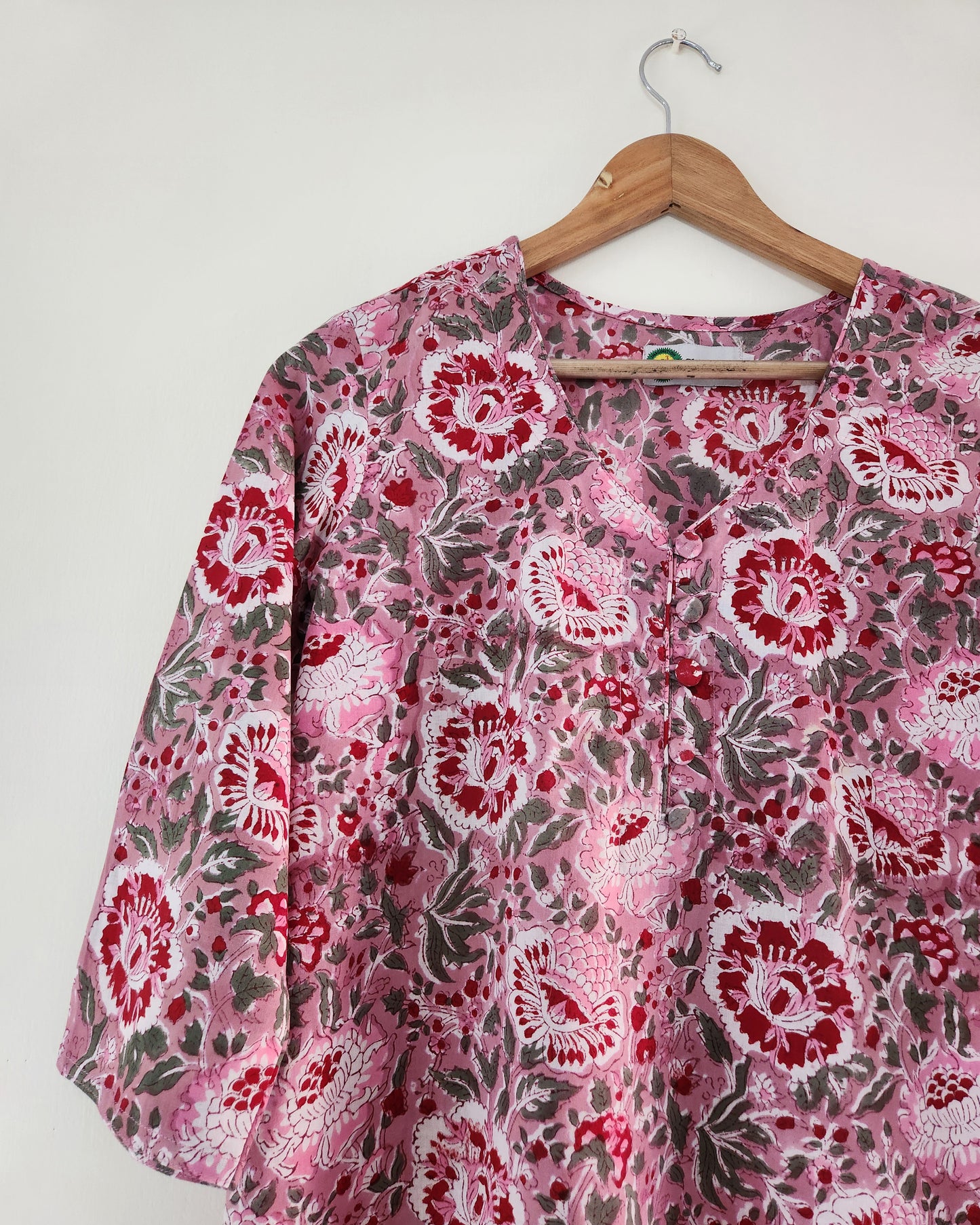 Anya, handblocked cotton kurti