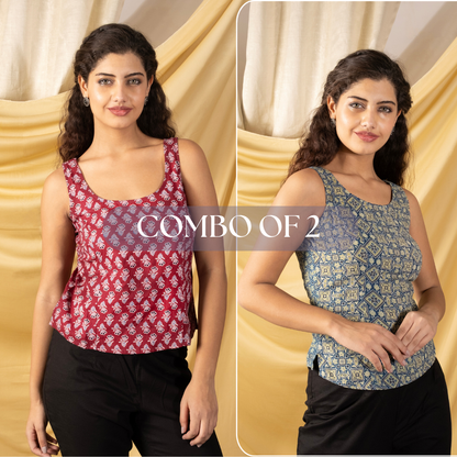 CMBO OF 2 Crop Top Set