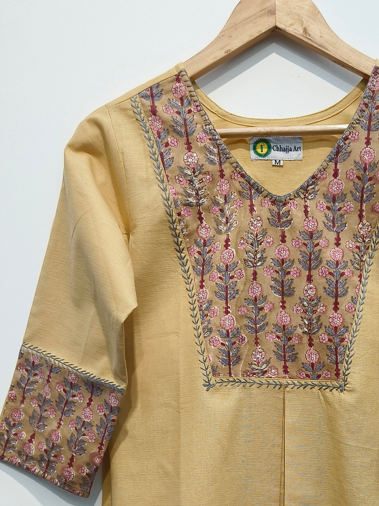 Lemon marigold lilen co-ord set