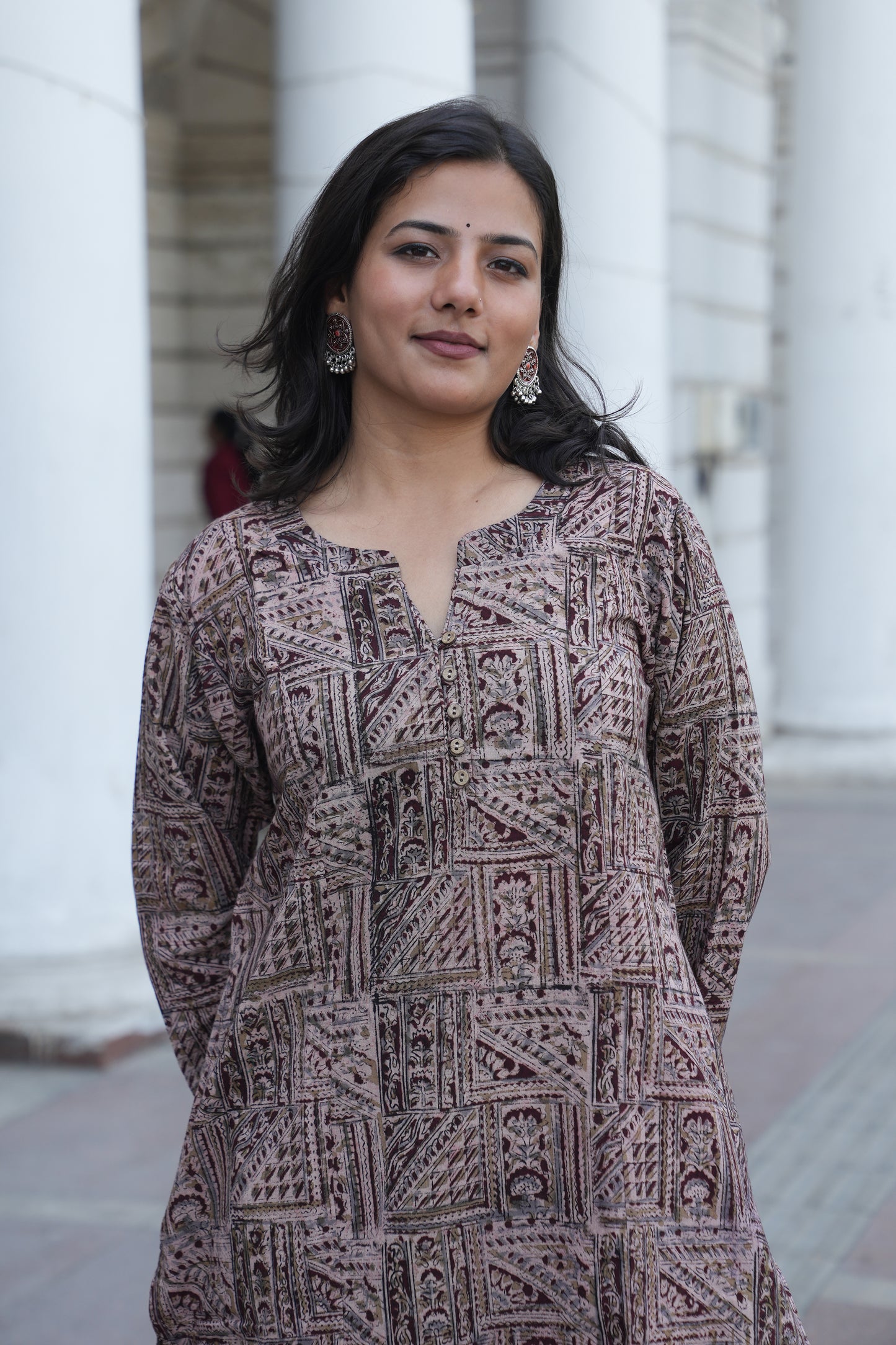 Artisan Handblock Printed A-Line Kurta