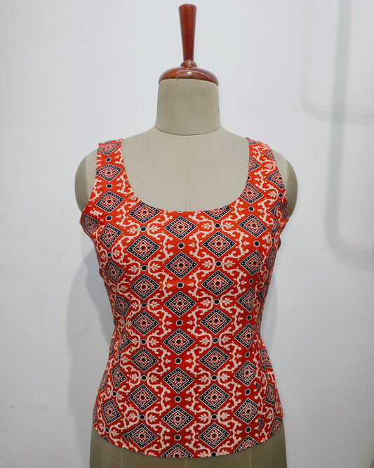 Bagh cotton crop top