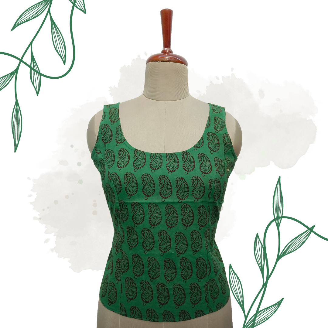 Black ambi cotton crop top