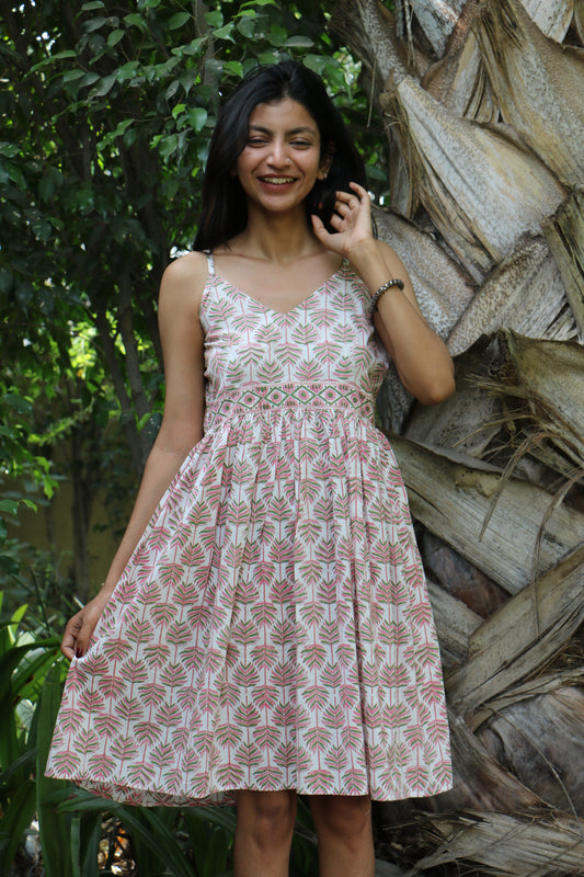 Chand, summer cotton dress.