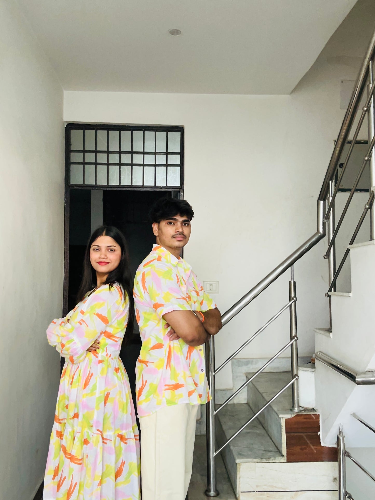 Neel Raahi – printed Cotton Shirt