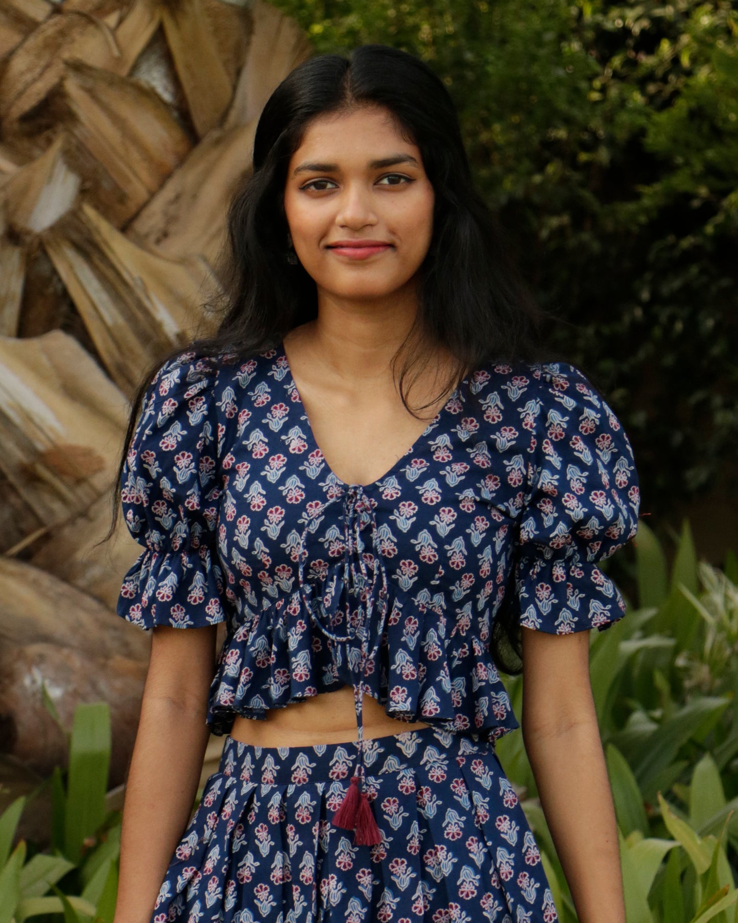 Layla, Ajrakh crop top