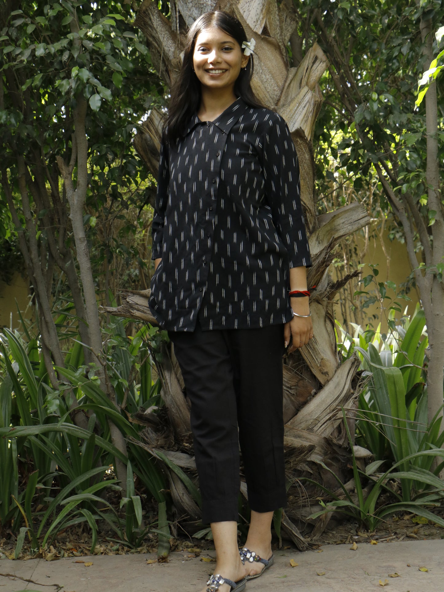 Zoya, Black Ekat Co-ord set