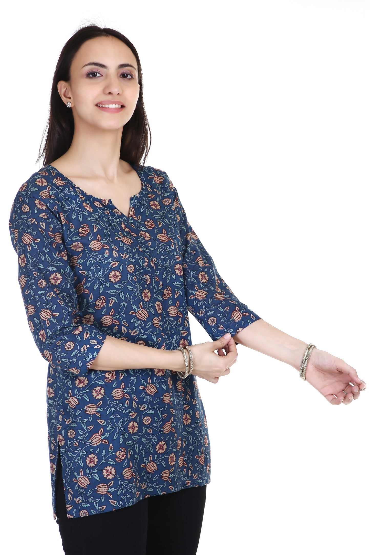 sanganeri printed kurta